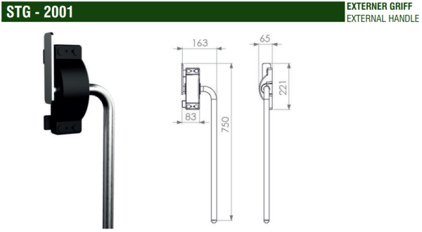 External Handle And Strike